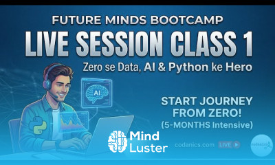 Class 1 Future Minds Bootcamp Live Session Intro to AI Python Urdu Hindi 