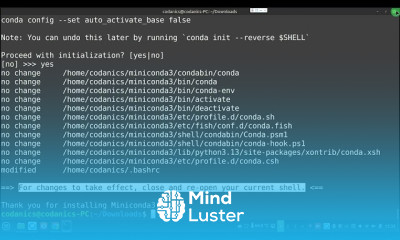 Install Miniconda in Linux Mint Step by Step Guide for Bioinformatics Data Science