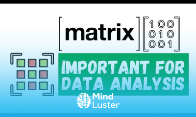 Matrices in Data Analysis and Multivariate Analysis Understanding Data with Examples in Urdu