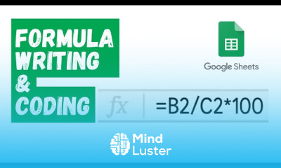 Writing Formulae Codes in Google Sheets for Data Analysis Learn From Zero Urdu