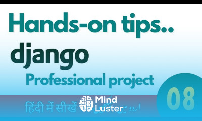 Django Tips to Start a Project Hands on Coding in Python VSCode Urdu Hindi django course