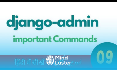django admin commands important to understand django course