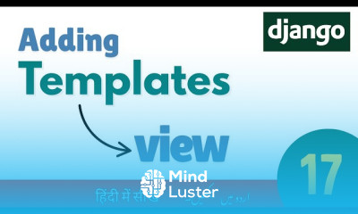 Adding Templates Connecting Them with Views and URLs in Django Free Django Course Urdu Hindi