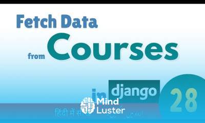 Fetch Data from Database to Frontend in Django Display Courses with Models Views Templates