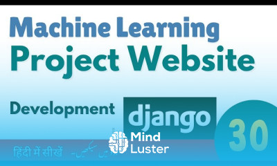 Machine Learning Model Based AI Website in Django Tips Dataset XGBoost Example Urdu