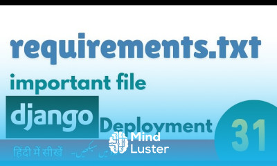 Create requirements txt file before deployment Django deployment in Hostinger VPS Linux
