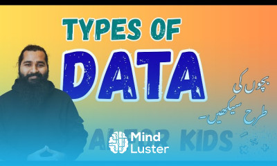 Understanding Data Types for Kids AI for Kids Course Urdu