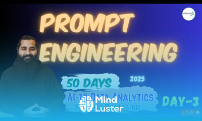 Prompt Engineering for Data Analytics 50 Days Summer Bootcamp Day 3 LIVE