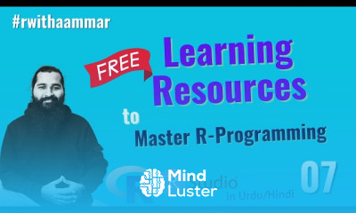 R and R studio learning resources to master R with Aammar