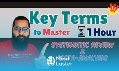 Important Key Terms to master Systematic review and Meta analysis