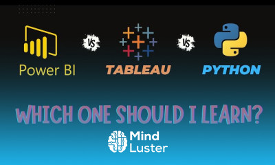 1 2 Power BI vs Tableau vs Python Power BI tutorials for Beginners