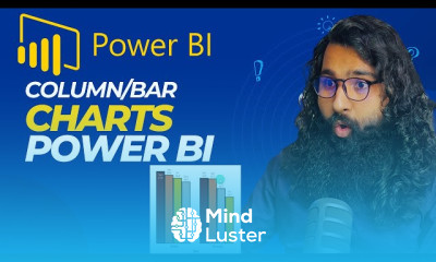 2 1 Column Bar charts in Power BI Power BI tutorials for Beginners