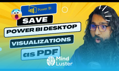 2 8 Save Power BI plots as report PDF Power BI tutorials for Beginners