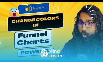 2 10 Change colors of a Funnel chart in Power BI Power BI tutorials for Beginners