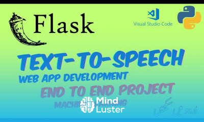 Text to speech application development with flask