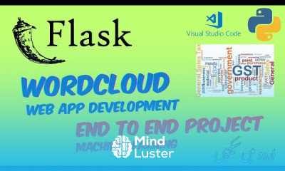wordcloud app development with flask python