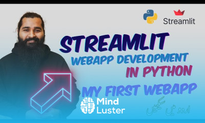 My first app in streamlit Streamlit webapp development Part 2