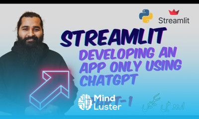 Streamlit webapp without coding but prompting