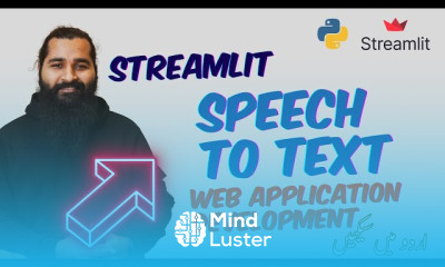 Speech to text Streamlit Application development
