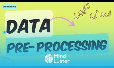 Data Pre processing before ML Model