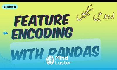 Feature encoding with pandas python