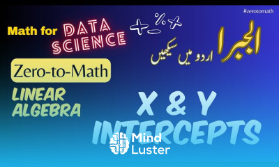 x and y intercepts in linear algebra zerotomath