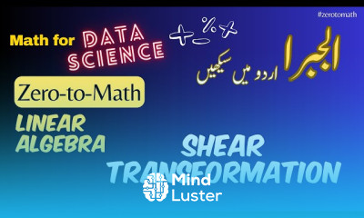 Shear Transformation in linear algebra zerotomath