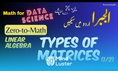 Matrices and Types Part 1 2 zerotomath