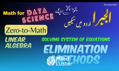 Elimination method to solve system of equations zerotomath