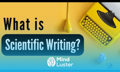 What is Scientific Writing Why to Publish your research work