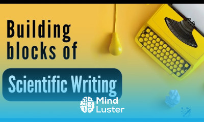 Building blocks of scientific writing