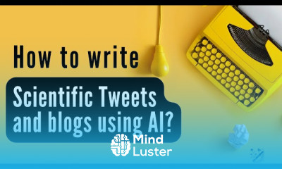 Craft Scientific Tweets Blogs Using AI Tools A Practical Guide Urdu Hindi Tutorial