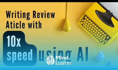 Fast Track Your Review Article Writing Using AI Tools A Complete Workflow Urdu Hindi Tutorial